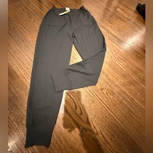 Black Jogger Pants waffle style lounge pants